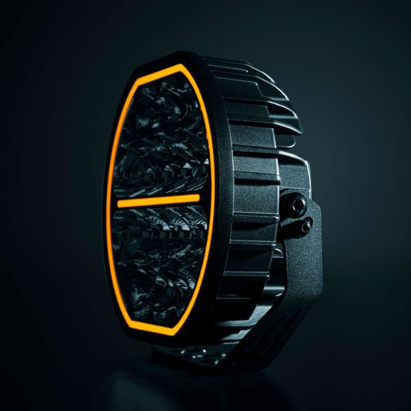 Strands Big Energy DRIVING LIGHT 9″ Orange / Weiß