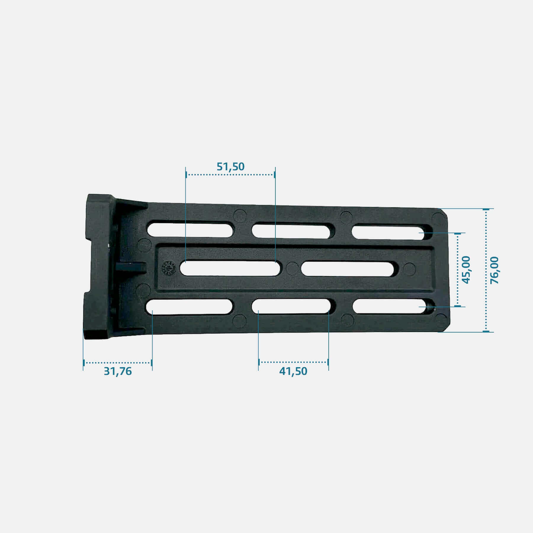 Heckmarkise Horizon Straight 1,5 m (freitragend) mit Sonnensegel
