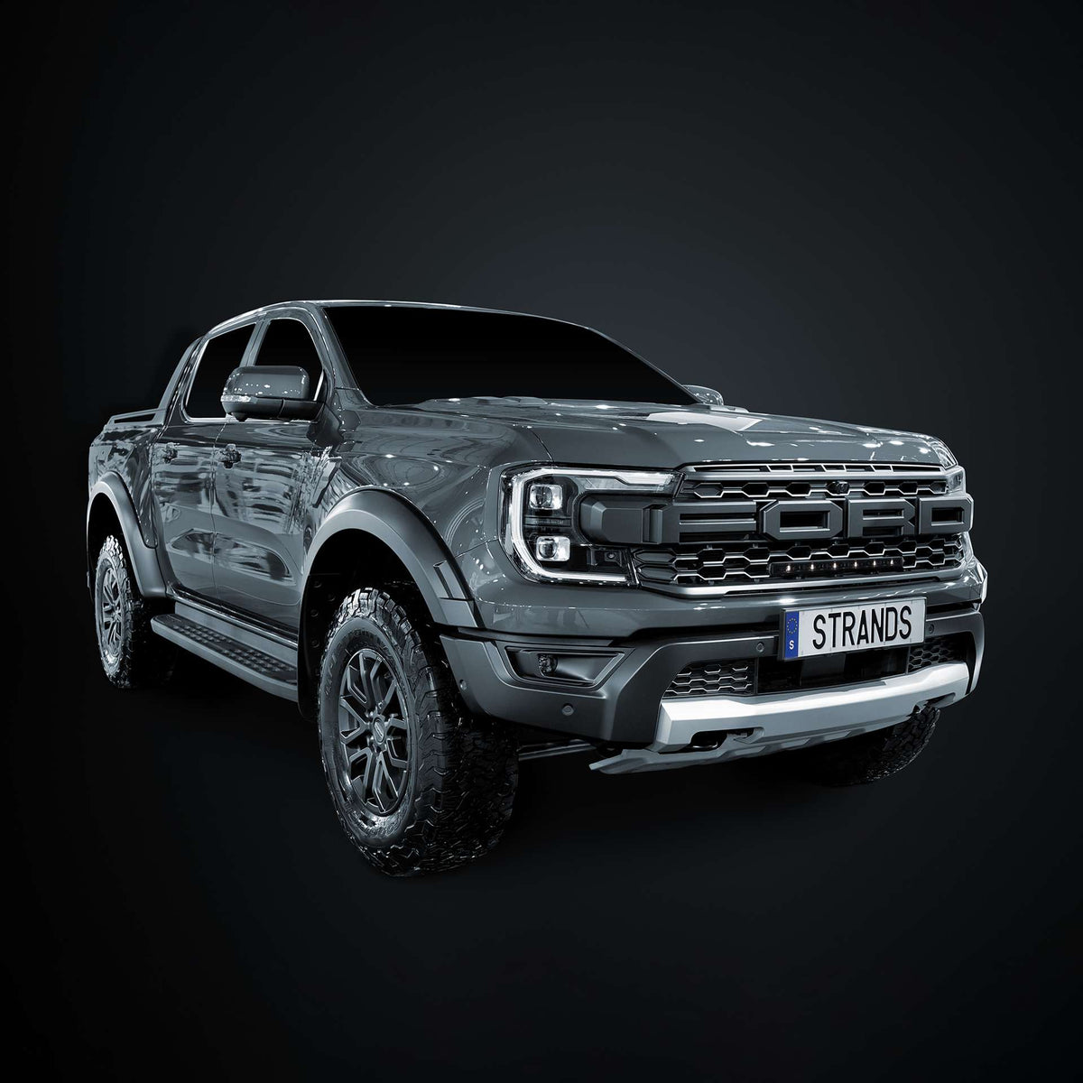 Strands LED BAR PACKAGE DARK KNIGHT NUUK 20″ Ford Ranger Raptor from 2023