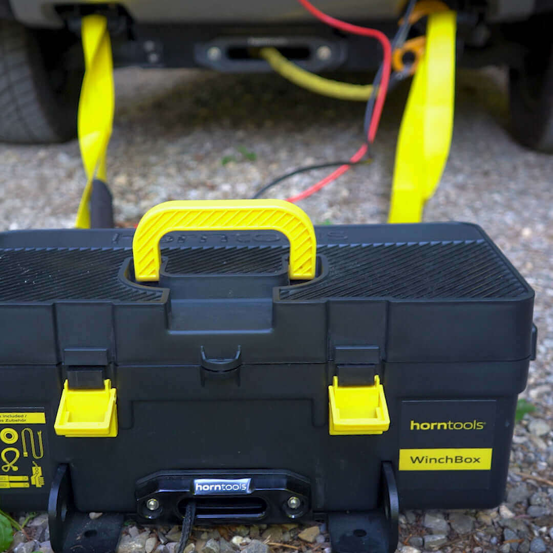 7 m connection cable with crocodile clips for Winch Box
