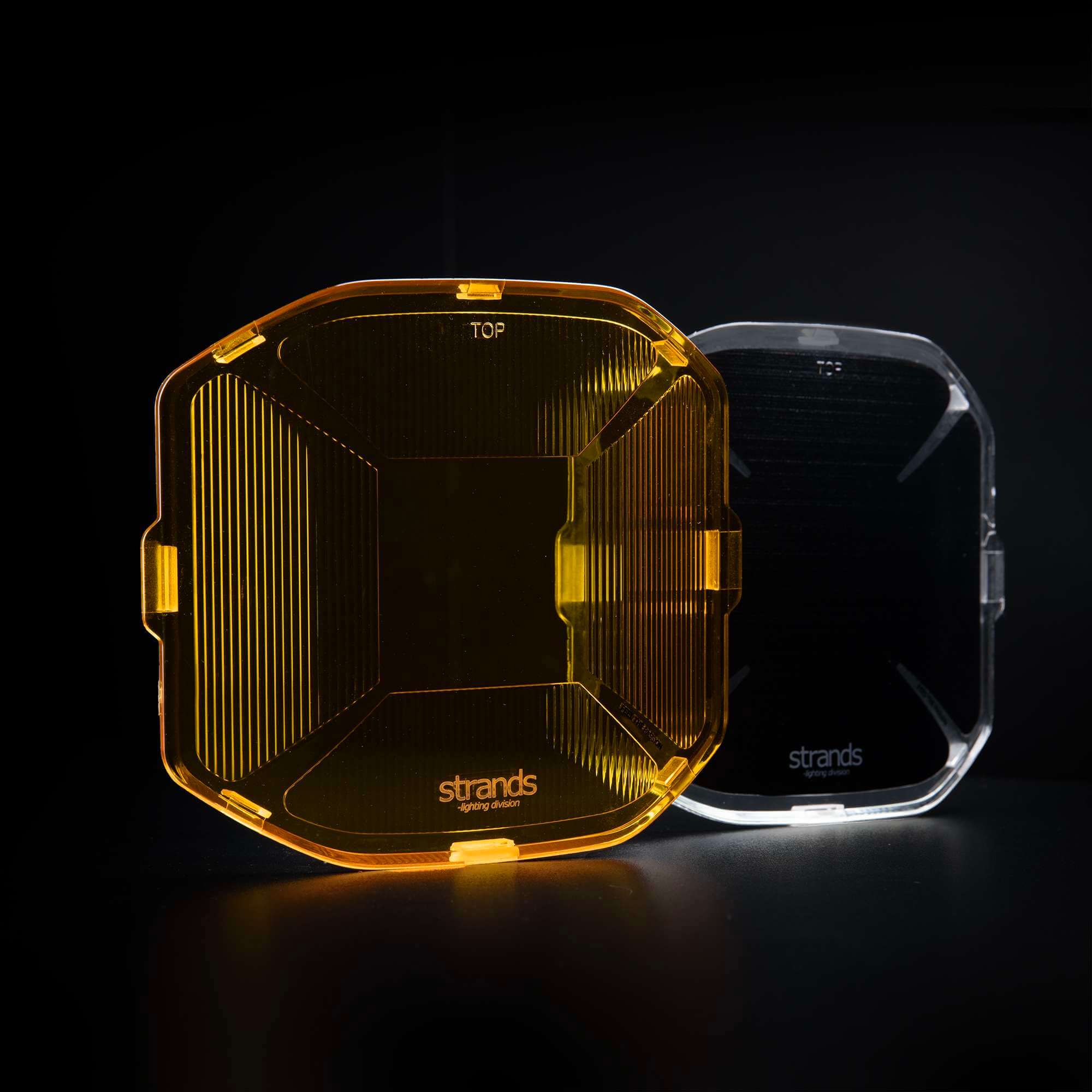 Strands SIBERIA X LENS COVER YELLOW FLOOD 9″