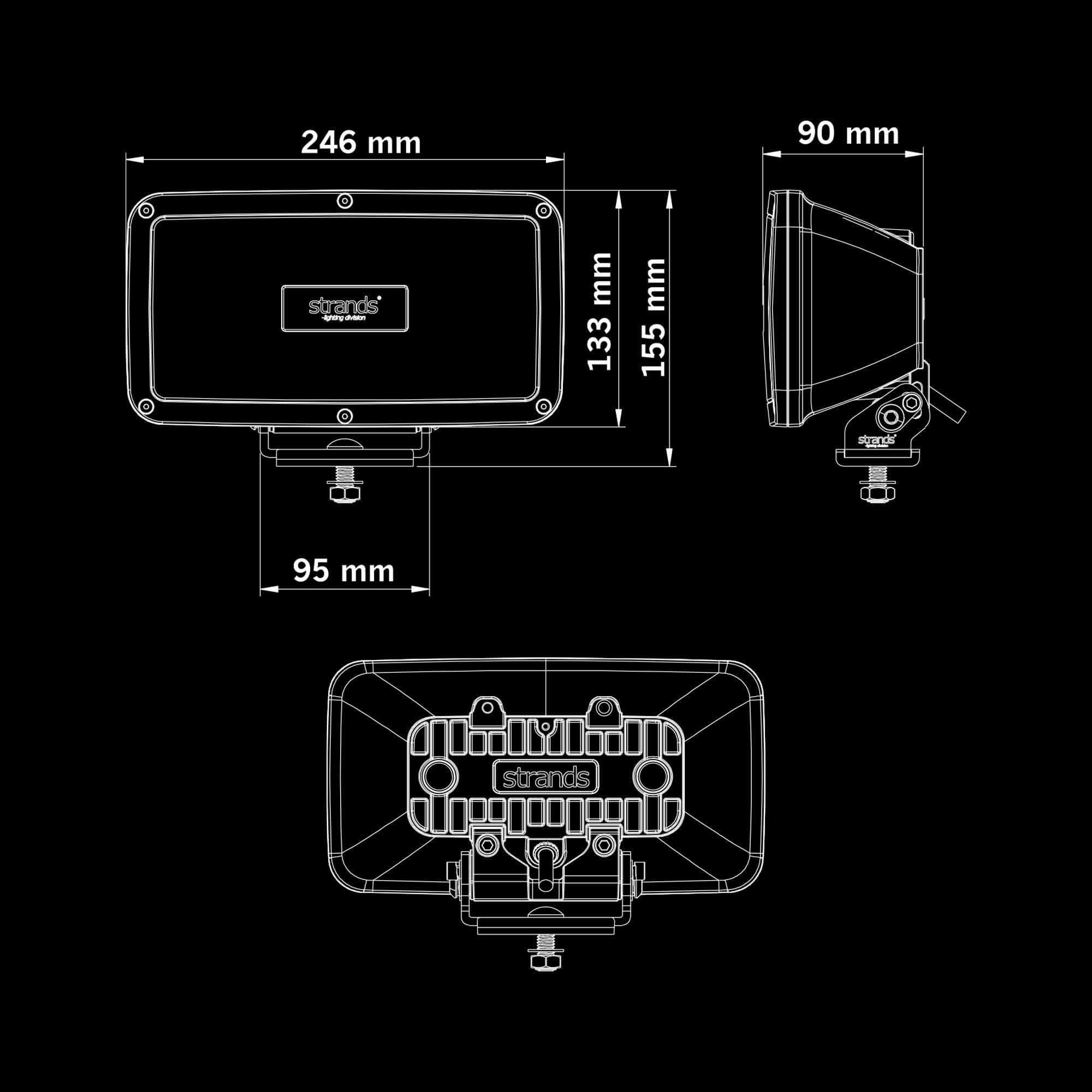 Strands IZE LED OG REX DRIVING LIGHT