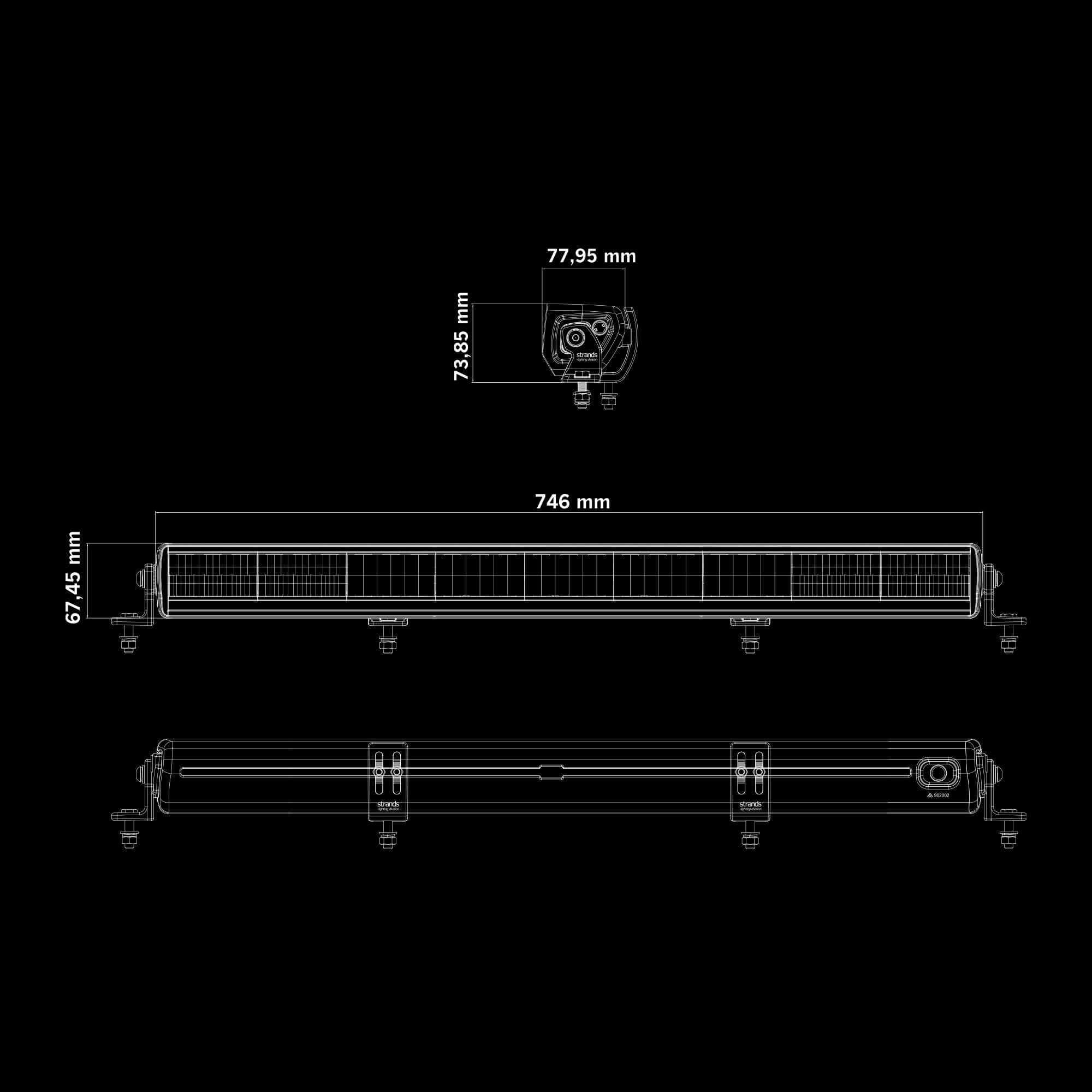Strands SKYLORD LED BAR 30″
