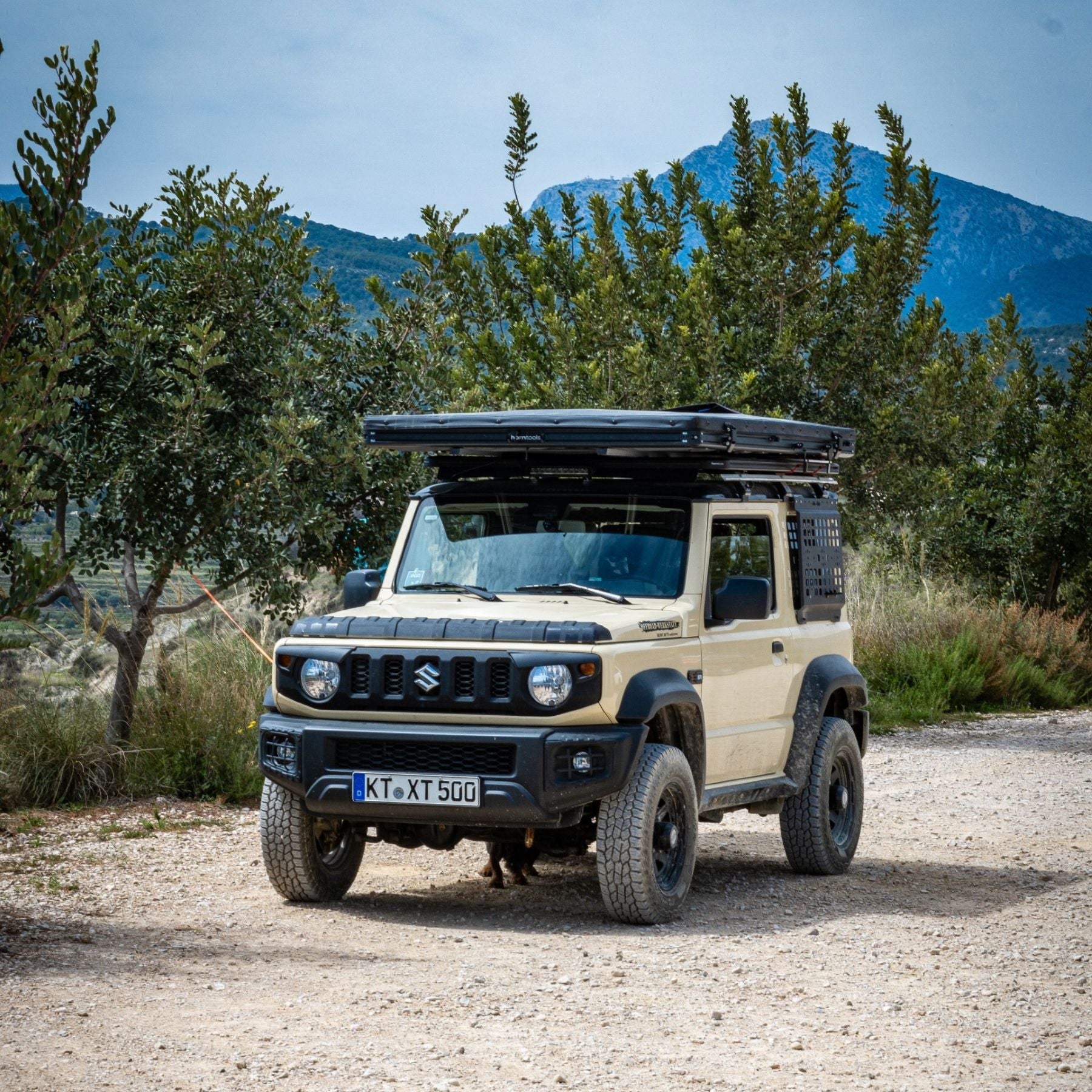 Triangle roof tent Cloud - 2 persons